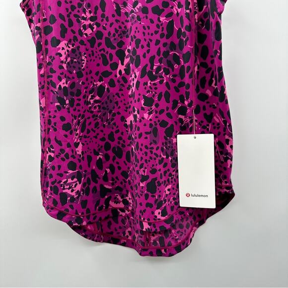 Lululemon Sculpt Tank Top in Cheetah Camo Magenta Purple Multi/Magenta Purple 4 - Picture 5 of 10